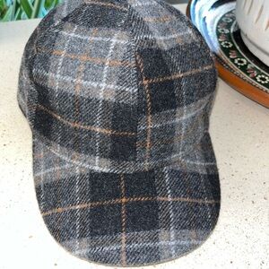 Belfry Italia Stylish Plaid Wool Cap for Men or women.